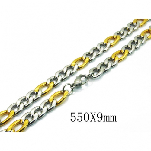 BC Wholesale Stainless Steel 316L Figaro Chains NO.#BC08N0121HHE