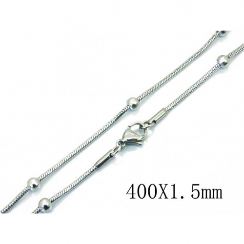 Wholesale Stainless Steel 316L Bead Chain NO.#BC39N0504JS