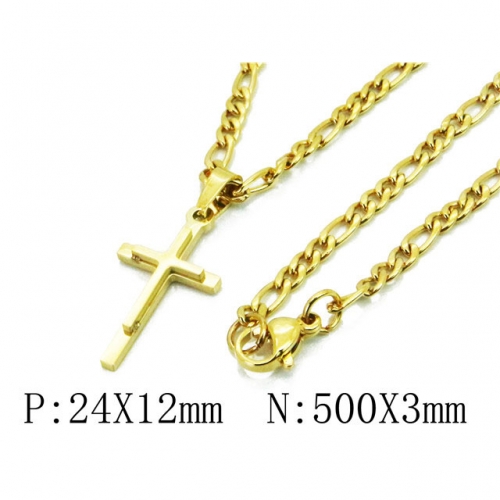 Wholesale Stainless Steel 316L Necklace (Religion Pendant) NO.#BC08N0157OC