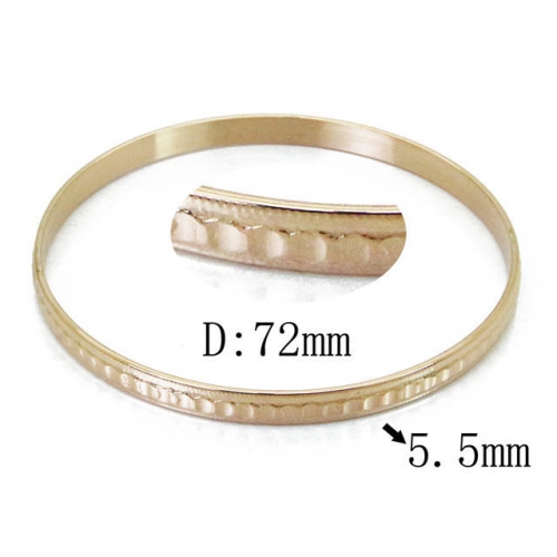 BaiChuan Wholesale Stainless Steel 316L Popularity Bangle NO.#BC81B0576ML