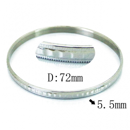 BaiChuan Wholesale Stainless Steel 316L Popularity Bangle NO.#BC81B0574KL