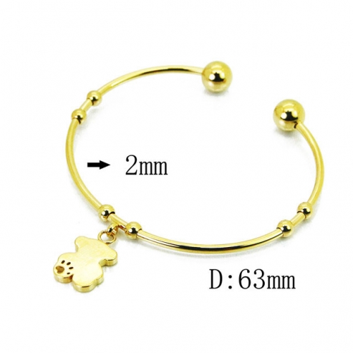 BaiChuan Jewelry Wholesale Hot Sale Stainless Steel Bangles NO.#BC58B0494KW