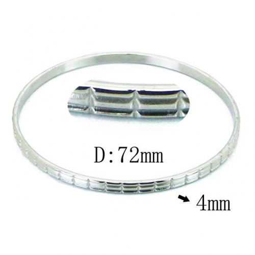 BaiChuan Wholesale Stainless Steel 316L Popularity Bangle NO.#BC81B0577KL