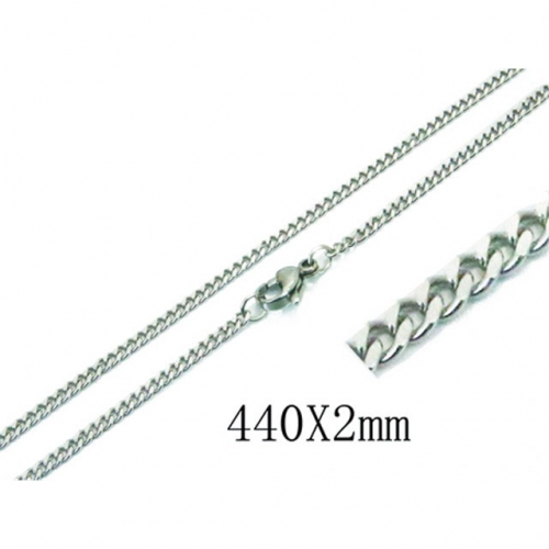 Baichuan Wholesale Stainless Steel 316L Curb Chain NO.#BC70N0526HL