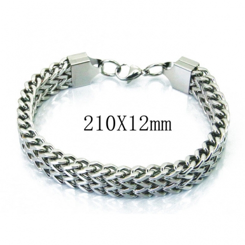 Wholesale Stainless Steel 316L Men's Bracelet NO.#BC08B0688HMR