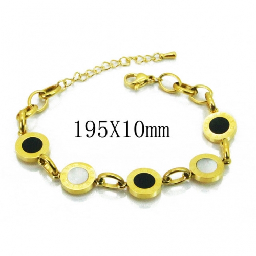 Wholesale Stainless Steel 316L Popular Bracelet NO.#BC32B0201HIW