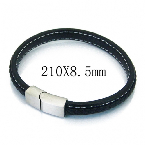 BC Wholesale Jewelry Fashion Leather Bracelet NO.#BC37B0074HHE