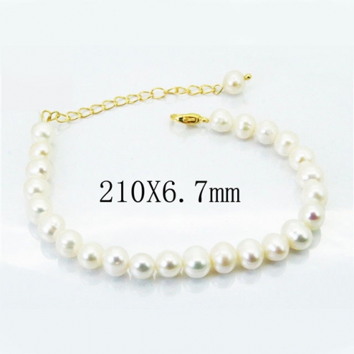 BaiChuan Wholesale Pearl Bracelets NO.#BC32B0128PL