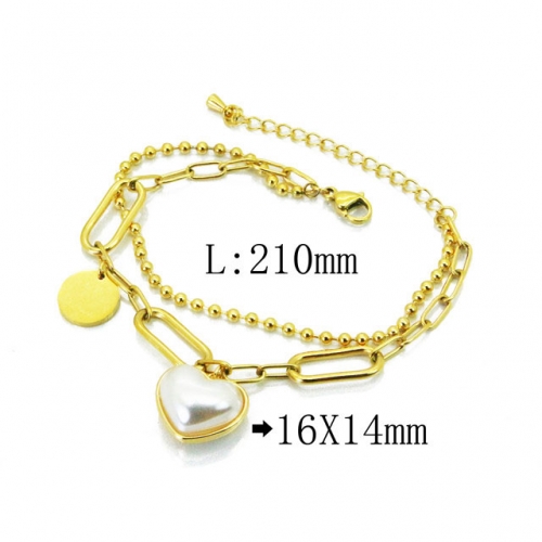 BaiChuan Wholesale Pearl Bracelets NO.#BC32B0199PW