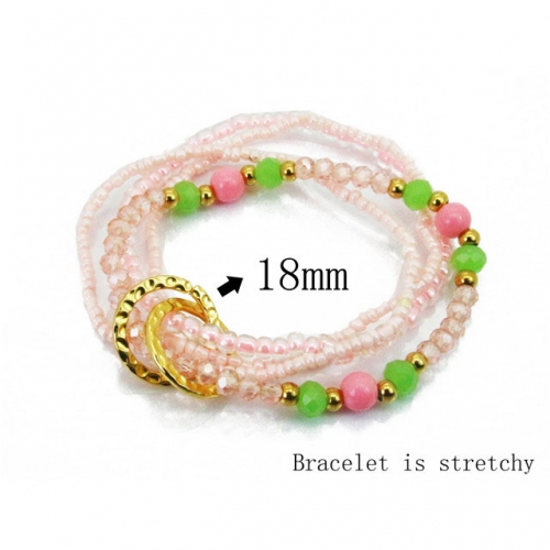 Wholesale Stainless Steel 316L Rope Braided Bracelet NO.#BC21B0322HKR