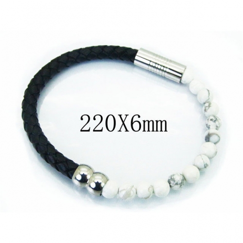 BC Wholesale Jewelry Fashion Leather Bracelet NO.#BC37B0009HHW