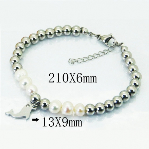 BaiChuan Wholesale Pearl Bracelets NO.#BC91B0461PC