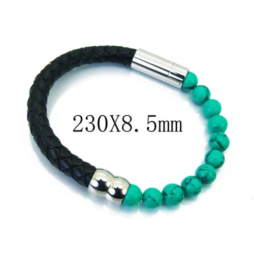 BC Wholesale Jewelry Fashion Leather Bracelet NO.#BC37B0019HKC