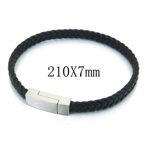 BC Wholesale Jewelry Fashion Leather Bracelet NO.#BC37B0060PQ