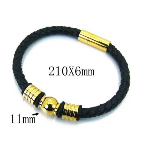 BC Wholesale Jewelry Fashion Leather Bracelet NO.#BC37B0032HJG