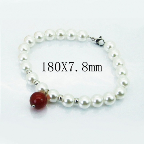 BaiChuan Wholesale Pearl Bracelets NO.#BC21B0327LD