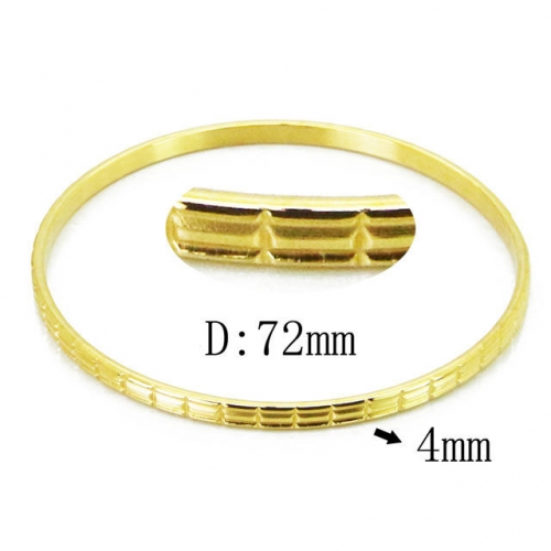 BaiChuan Wholesale Stainless Steel 316L Popularity Bangle NO.#BC81B0578ML