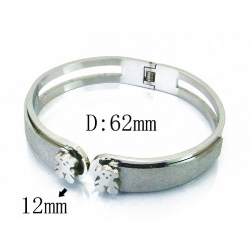 BaiChuan Jewelry Wholesale Hot Sale Stainless Steel Bangles NO.#BC64B1397HIQ