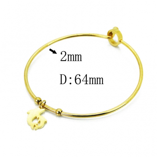 Wholesale Stainless Steel 316L Popularity Bangle NO.#BC58B0479LL