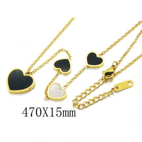 Wholesale Stainless Steel 316L Necklace (Lover Pendant) NO.#BC80N0370PL