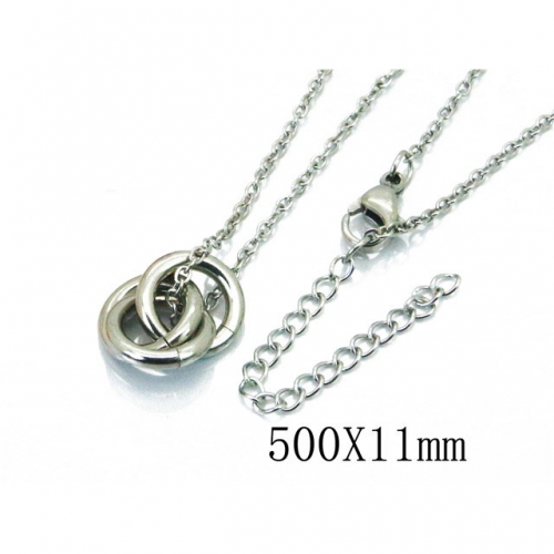 Wholesale Stainless Steel 316L Popular Necklace NO.#BC59N0014KL