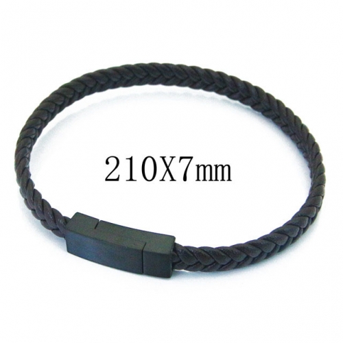 BC Wholesale Jewelry Fashion Leather Bracelet NO.#BC37B0063HEE