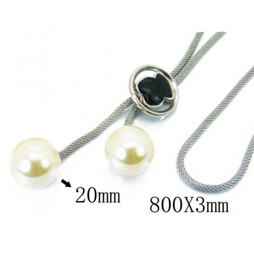 Wholesale Stainless Steel 316L Necklaces (Hot Sale) NO.#BC64N0073HIF