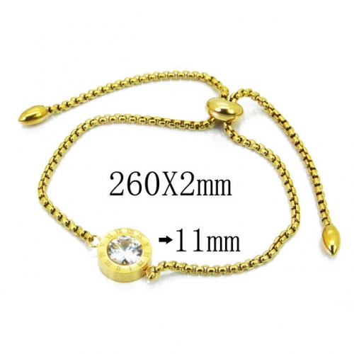 Wholesale Stainless Steel 316L Fashion Anklets NO.#BC59B0620HUU