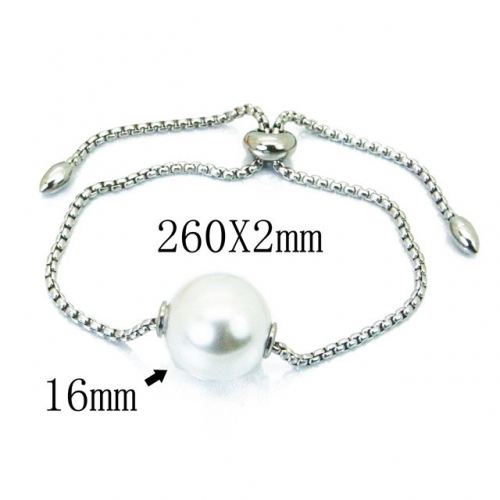 Wholesale Stainless Steel 316L Fashion Anklets NO.#BC59B0608OA