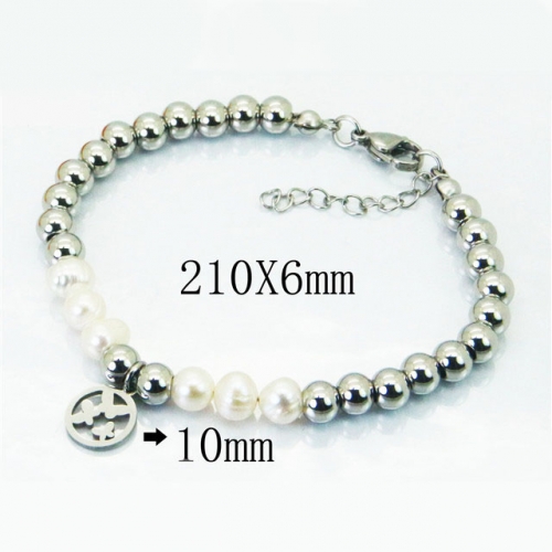 BaiChuan Wholesale Pearl Bracelets NO.#BC91B0468OL