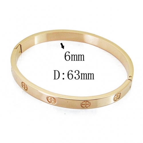 BC Wholesale Stainless Steel 316L Fashion Bangles NO.#SJ60B0195HIA