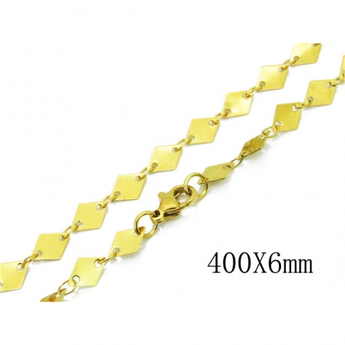 Wholesale Stainless Steel 316L Fashion Chains NO.#BC39N0534KLC