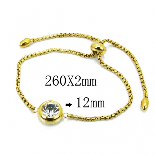 Wholesale Stainless Steel 316L Fashion Anklets NO.#BC59B0618HSS