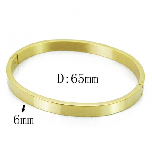 BaiChuan Wholesale Stainless Steel 316L Popularity Bangle NO.#BC59B0612OL