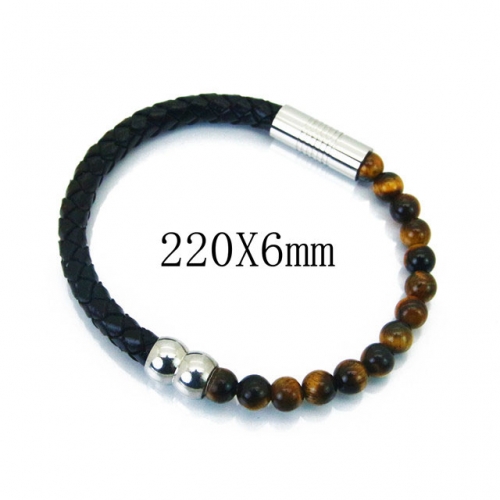 BC Wholesale Jewelry Fashion Leather Bracelet NO.#BC37B0014HHS