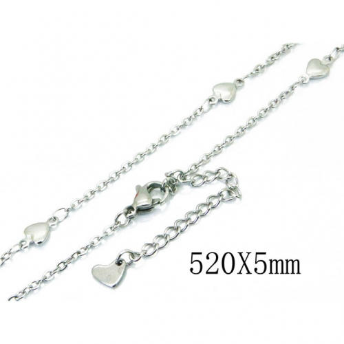 Wholesale Stainless Steel 316L Fashion Chains NO.#BC39N0538KLS