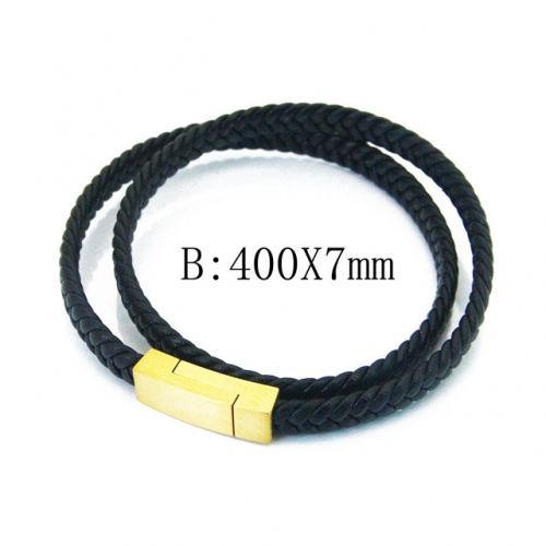 BC Wholesale Jewelry Fashion Leather Bracelet NO.#BC37B0045HJX