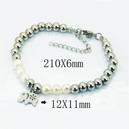 BaiChuan Wholesale Pearl Bracelets NO.#BC91B0459PZ