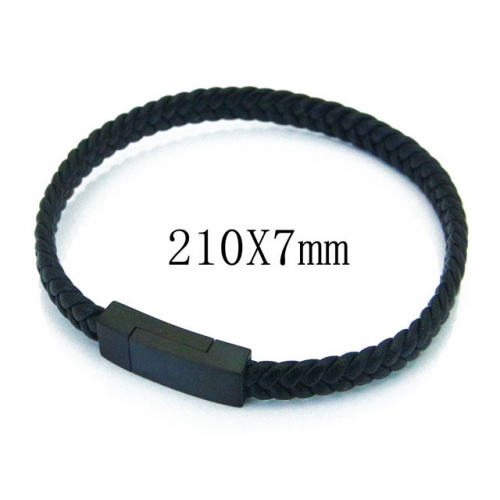 BC Wholesale Jewelry Fashion Leather Bracelet NO.#BC37B0065HWW