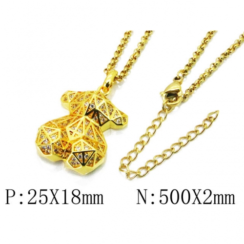 Wholesale Stainless Steel 316L Necklaces (Hot Sale) NO.#BC90N0180IIE