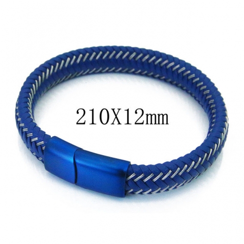 BC Wholesale Jewelry Fashion Leather Bracelet NO.#BC37B0104HKQ