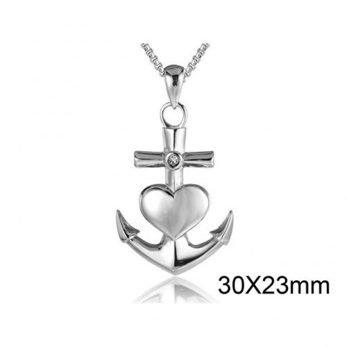 BC Jewelry Wholesale Stainless Steel 316L Anchor Pendant Without Chain NO.#SJ15P469