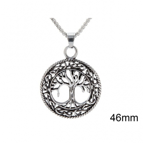 BC Wholesale Stainless Steel 316L Tree Shape Pendant Without Chain NO.#SJ15P354