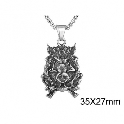 Wholesale Stainless Steel 316L Animal Shape Pendant Without Chain NO.#SJ15P477