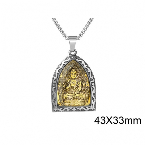 BC Wholesale Stainless Steel 316L Religion Pendant Without Chain NO.#SJ15P319