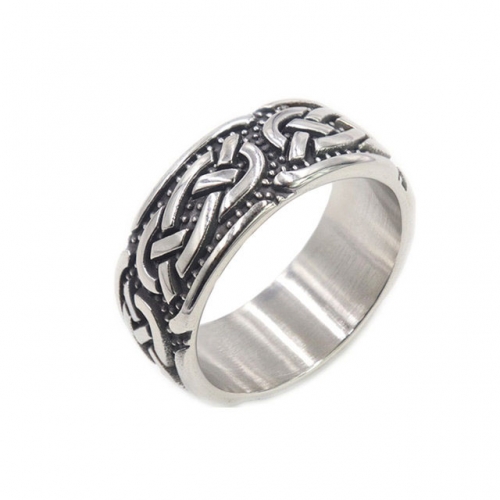 Wholesale Stainless Steel 316L Fashion Rings NO.#SJ36R395