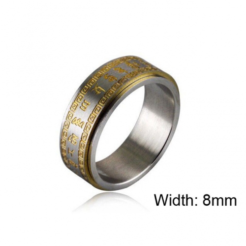 Wholesale Stainless Steel 316L Multifunction Rotatable Rings NO.#SJ33R016