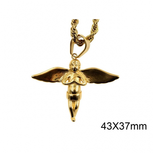 Wholesale Stainless Steel 316L Religion Pendant Without Chain NO.#SJ37P045