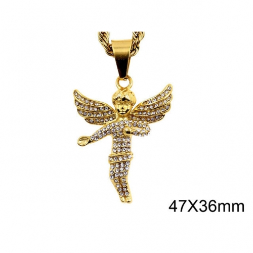 Wholesale Stainless Steel 316L Religion Pendant Without Chain NO.#SJ37P041