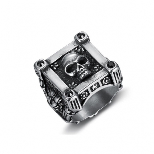 BC Jewelry Wholesale Stainless Steel 316L Skull Rings NO.#SJ36R389
